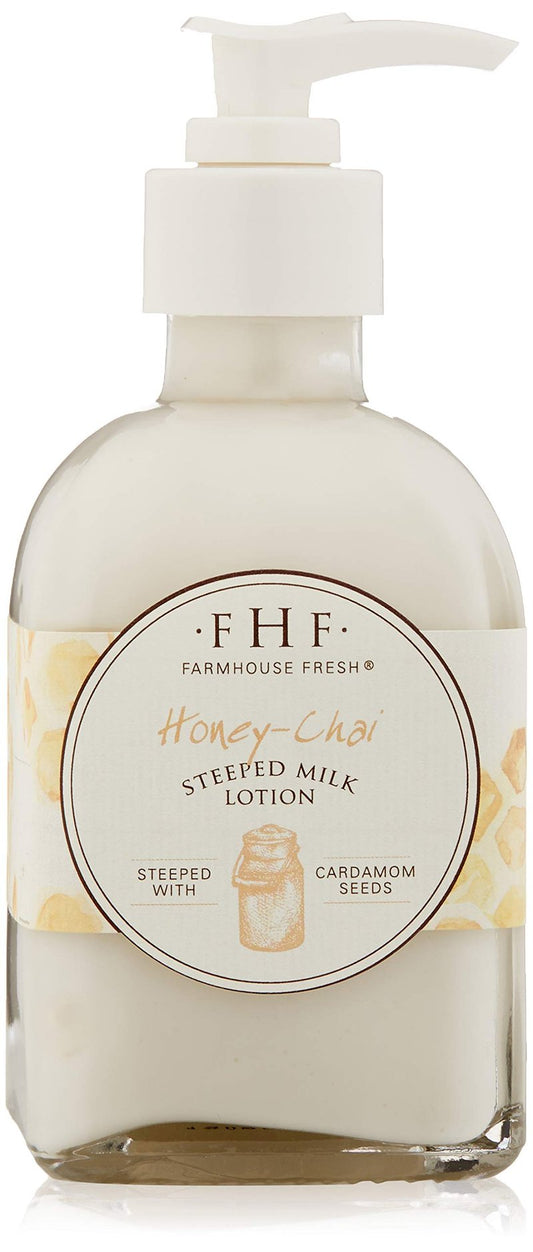 FarmHouse Fresh Honey-Chai Steeped Milk Lotion, 8 Fl Oz