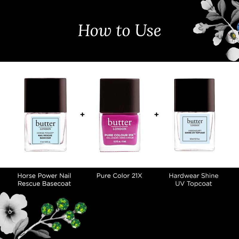 butter LONDON PC21X Nail Lacquer Polish - Fast-Drying, Long Lasting Color with Gel-Like Finish & Chip-Resistant Nail Lacquer Helps Protects & Strengthens Nails - Vegan & Cruelty-Free – Knees Up