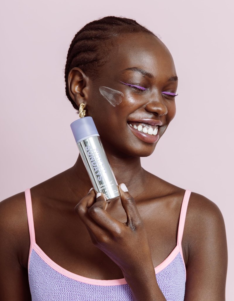 Naked Sundays CabanaClear SPF 50 Face Sunscreen Serum - Invisible Water Gel, Hyaluronic Acid, Broad Spectrum UVA/UVB, Hydrating, Silicone-Free, Fragrance-Free, All Skin Types, No White Cast - 50ml