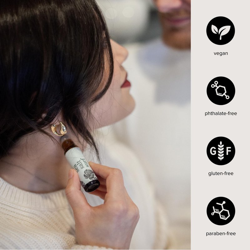 BROKEN TOP - Roll On Perfume | Essential Oil Perfume | Jojoba & Essential Oil Eau de Parfum | Natural, Vegan (Sea Salt Surf)
